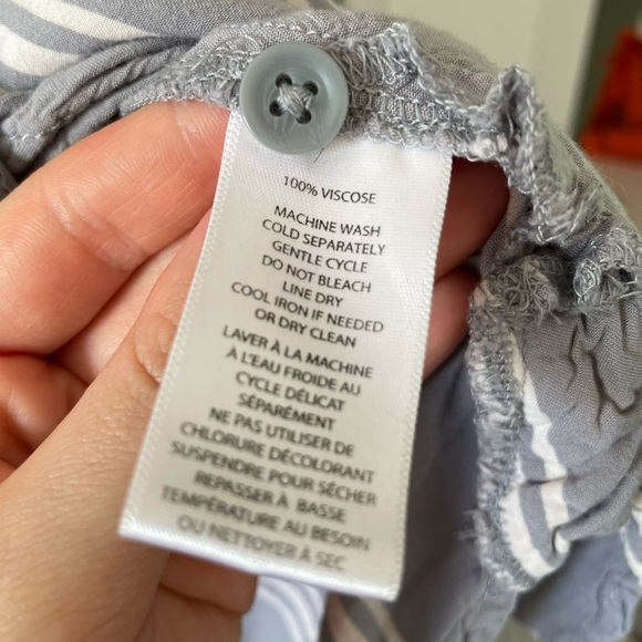 Soft Casual Striped Blouse - Picture 5 of 5